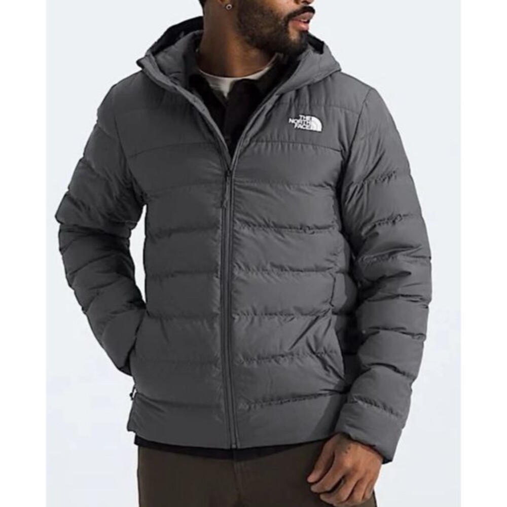 The North Face Aconcagua‎ 3 Men's Puffer Jacket NWT SMOKED PEARL GRAY SZ S